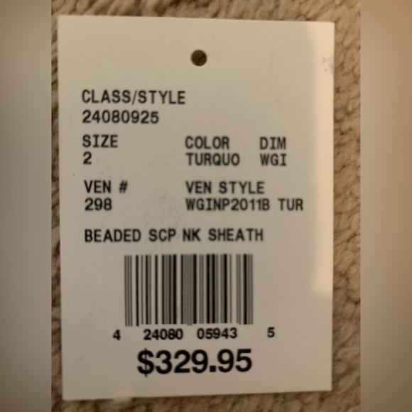 David’s Bridal Prom Sheath Dress - Picture 8 of 10